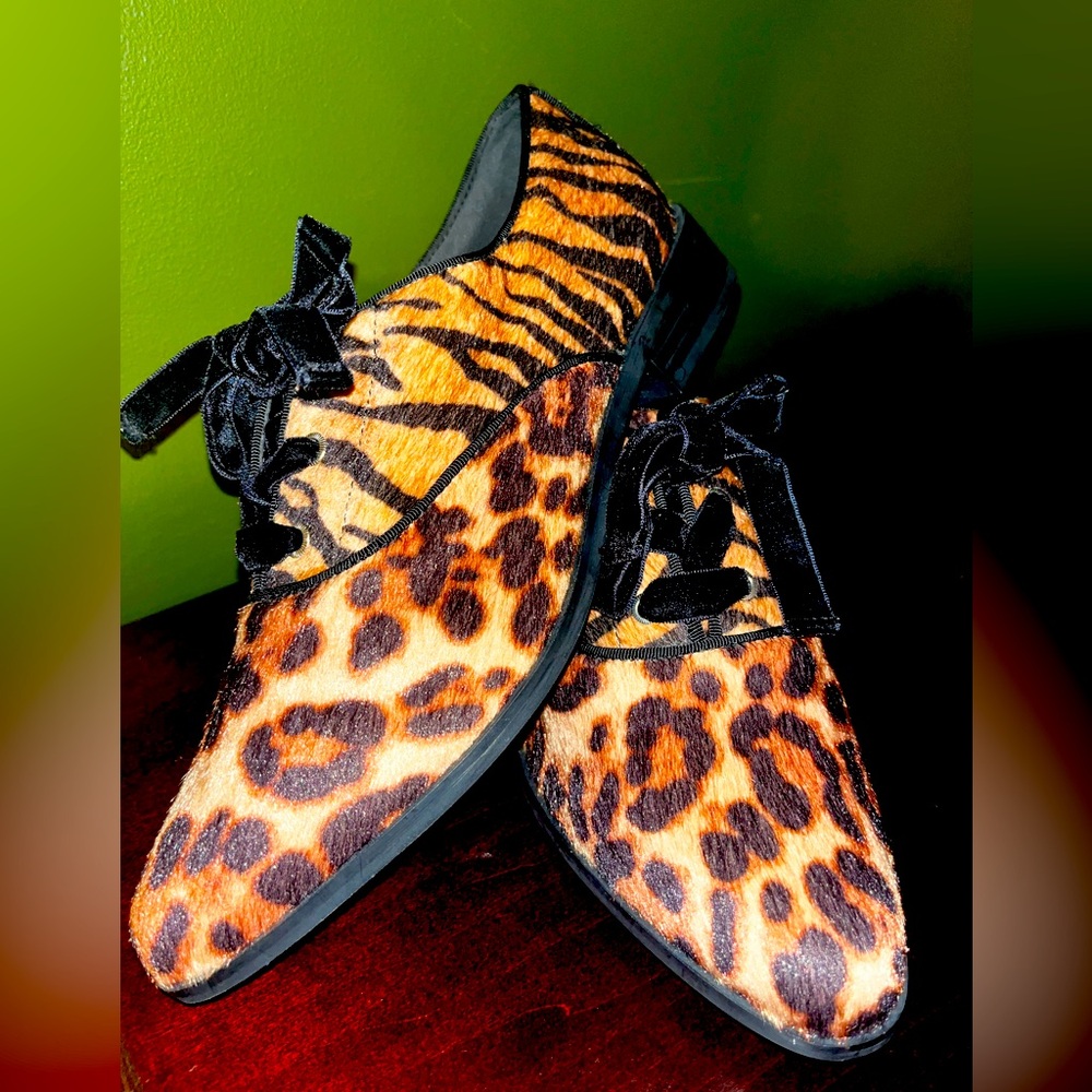ALDO Women’s Animal Print Loafer Size 7.5